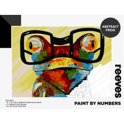 ABSTRACT FROG - PAINT BY NUMBER