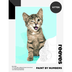 KITTEN - PAINT BY NUMBER