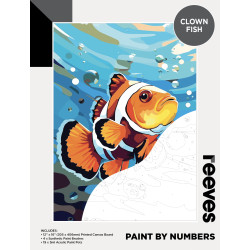 CLOWN FISH - PAINT BY NUMBER