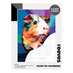CHUBBY CHEEKS - PAINT BY NUMBER