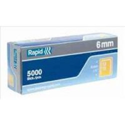 RAPID STAPLES 136 6MM BOX 5000