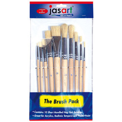 PAINT BRUSH JASART THE BRUSH PACK (10)