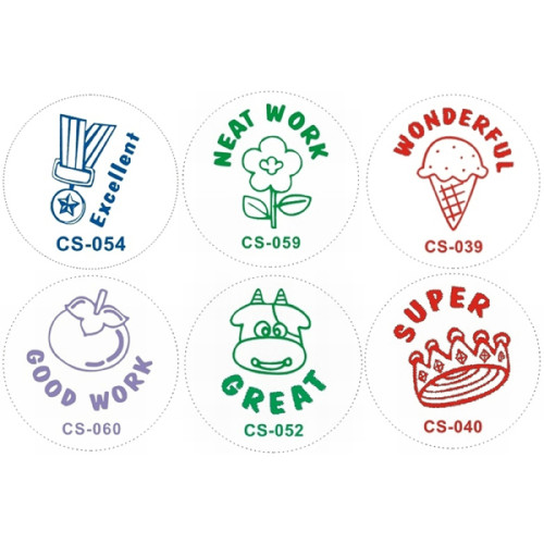 DESKMATE PRE-INKED MERIT STAMPS