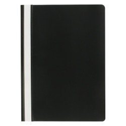PVC: A4 CLEAR FRONT/BLACK BACK