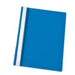 PVC: A4 CLEAR FRONT/BLUE BACK