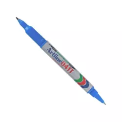 BLUE ARTLINE 041T BI-NIB ( 1.0 & 0.4 ) PERMANENT MARKER