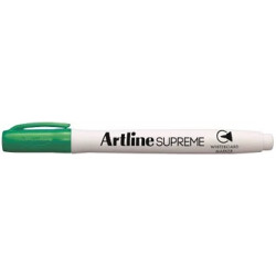 GREEN ARTLINE SUPREME WHITEBOARD MARKER ANTIMICROBIAL 1.5MM NIB BULLET