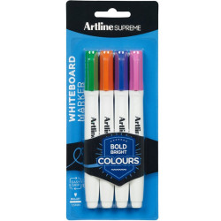 MARKER W/BOARD ARTLINE SUPREME BRIGHTS ASST PK4