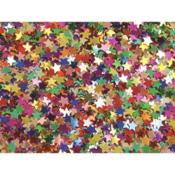 GLITTER STARS ASS COLOURS 100GM JAR