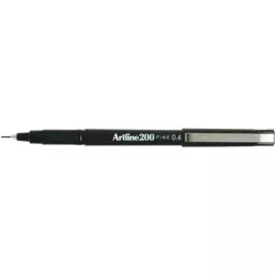 BLACK FINELINER ARTLINE 200 0.4MM FINE
