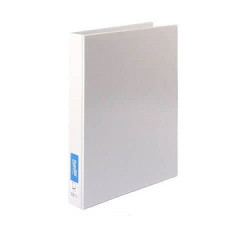 2D 25MM WHITE A4 PVC BINDER