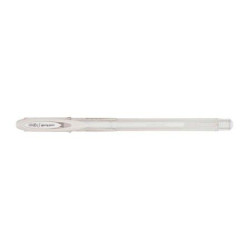 WHITE UM120 GEL ROLLER BALL PEN UNIBALL