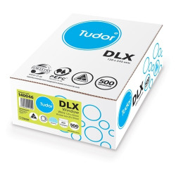 DLX 120 X 235 WHITE WINDOW SECRETIVE PRESSEAL ENVELOPES BX 500 DLX 120 X 235 WHITE WINDOW SECRETIVE PRESSEAL ENVELOPES BX 500