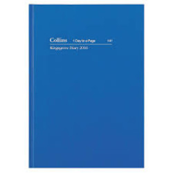 KINGSGROVE DIARY A4 DAY TO PAGE BLUE KINGSGROVE DIARY A4 DAY TO PAGE BLUE