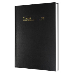 BLACK COLLINS FINANCIAL YEAR DIARY A4 1 DAY TO PAGE BLACK COLLINS FINANCIAL YEAR DIARY A4 1 DAY TO PAGE