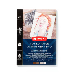 DERWENT® MIXED MEDIA TONED PAPER PAD A4