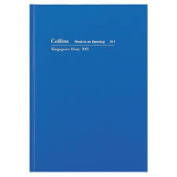 KINGSGROVE A4 DIARY WEEK TO VIEW BLUE KINGSGROVE A4 DIARY WEEK TO VIEW BLUE