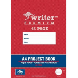 48 PAGE 8MM A4 PROJECT BOOK ROBOT