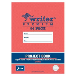 330 X 245 64PAGE 18MM PROJECT BOOK DOTTED THIRDS KEY 330 X 245 64PAGE 18MM PROJECT BOOK DOTTED THIRDS KEY