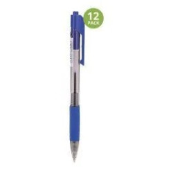 DELI Retractable Ball Point Pen Blue Box DELI Retractable Ball Point Pen Blue Box