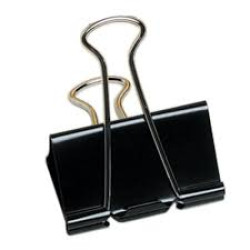 FOLDBACK CLIPS: 50MM BOX 12