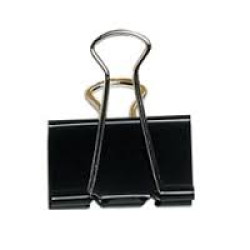 FOLDBACK CLIPS: 32MM BOX 12