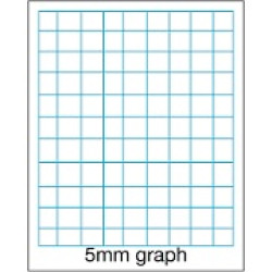 96 PAGE 5MM GRAPH A4 EXERCISE BOOK HAMMER