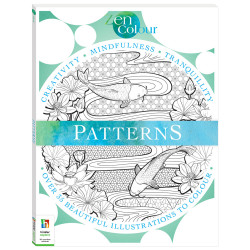 Zen Colour Patterns Colouring Book