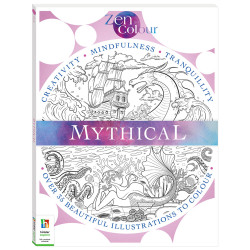 Zen Colour Mythical Colouring Book
