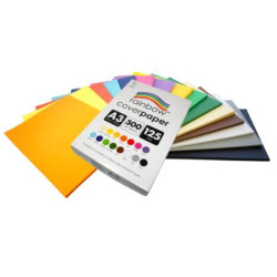 ASSORTED  COVER PAPER  125GSM A3  500 SHEETS