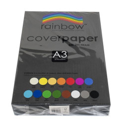 BLACK  COVER PAPER  125GSM A3 500 SHEETS