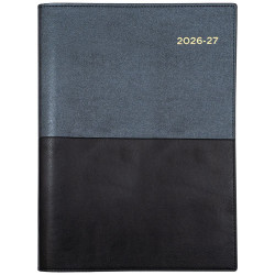 BLACK VANESSA DIARY FINANCIAL YEAR  COLLINS A4  WTO HOURLY