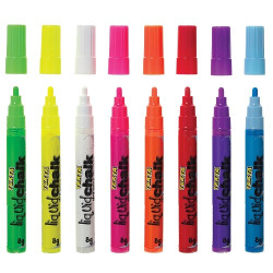 BLUE DRY WIPE LIQUID CHALK BULLET