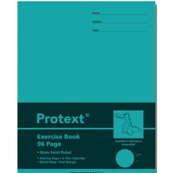 96 PAGE 8MM 225 X 175MM SMALL EXERCISE BOOK POLY - CROCODILE 96 PAGE 8MM 225 X 175MM SMALL EXERCISE BOOK POLY - CROCODILE
