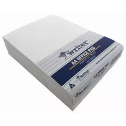 A4 100 SHEET BANK OFFICE PAD RULED 8MM 50GSM