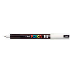 WHITE MARKER UNI POSCA PC1MRWH N/POINT 0.7MM