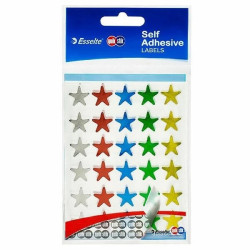 ASSORTED STAR FLAT PACK LABELS PK 135 ASSORTED STAR FLAT PACK LABELS PK 135