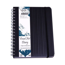 A5 VISUAL DIARY PREMIUM BARKODE 120 PAGE