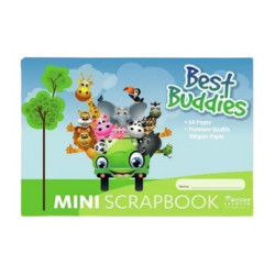 MINI SCRAP BOOK 64 PAGE 100GSM 165 x 245