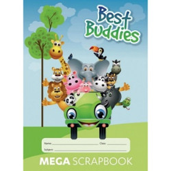 64 PAGE BOND SCRAPBOOK 330 X 240MM BEST BUDDIES