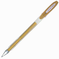 GOLD METALLIC F PEN UNI RB SIGNO UM120 NOBLE