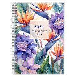 BIRD OF PARADISE DIARY UPWARD A5 2026 BUSY WOMENS DIARY BIRD OF PARADISE DIARY UPWARD A5 2026 BUSY WOMENS DIARY
