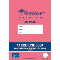 48 PAGE 18MM SOLID RULED NOT DOTTED A4 EXERCISE BOOK 48 PAGE 18MM SOLID RULED NOT DOTTED A4 EXERCISE BOOK