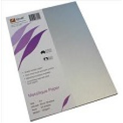 A4 METALLIQUE PAPER 120GSM SILVER SHADOW