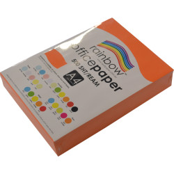 A4 COPY PAPER 80GSM BRIGHT ORANGE