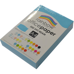 A4 COPY PAPER 80GSM BRIGHT BLUE