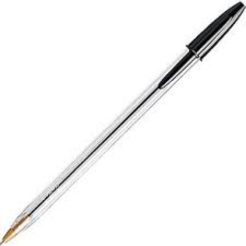 BLACK MEDIUM CRISTAL PEN BIC EACH