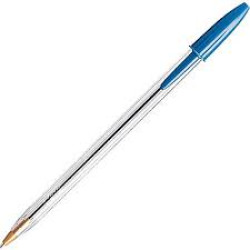 BLUE MEDIUM CRISTAL PEN BIC EACH